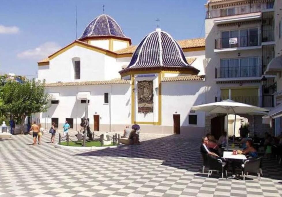 Appartamento Apartamento céntrico y en primera línea de playa Benidorm Esterno foto